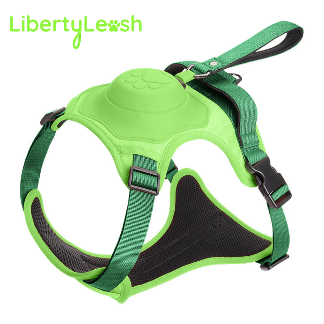 The Liberty Leash™ 2-in-1 Dog Harness & Integrated Leash