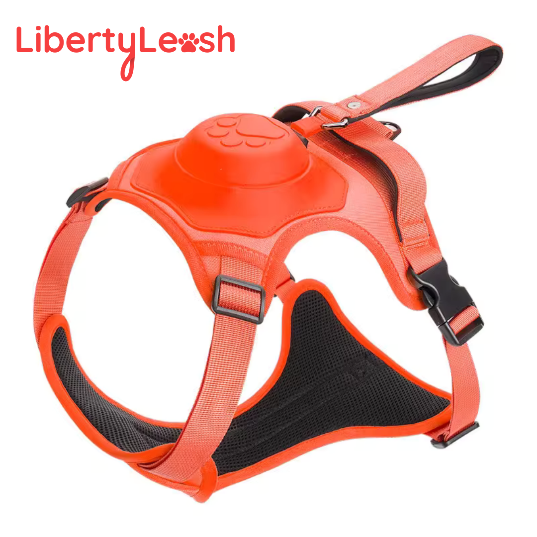 The Liberty Leash™ 2-in-1 Dog Harness & Integrated Leash